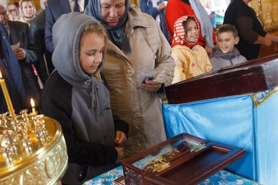 К святыне приложились более 2 тыс.человек
