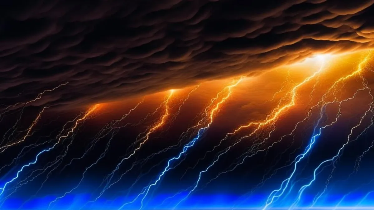 Магнитная буря на 26 июля. Фото: Kandinsky 2.1