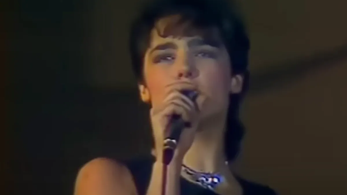В 1989 году музыканту Юрия Шатунову – 16 лет. Фото: YouTube-канал «Музыка на советском телевидении»