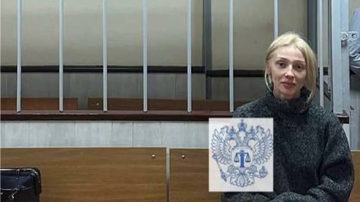 Настя Ивлеева в суде. Фото: t.me/moscowcourts