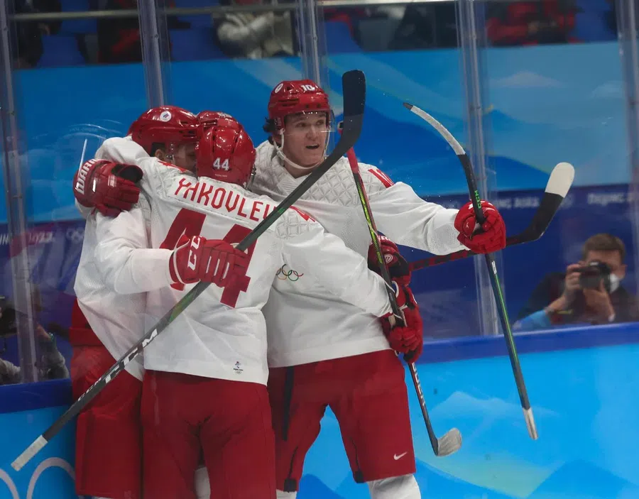 Сборная России по хоккею обыграла Данию во втором матче на Олимпиаде-2022 в Пекине