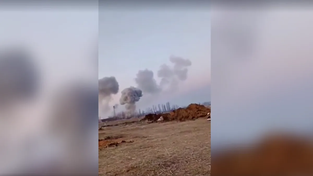 Военкор Александр Коц показал на видео прилеты российских крылатых ракет по позициям ВСУ