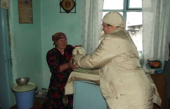 В 2014 году в благотворительной акции участвовала многодетная семья Чертенковых из поселка Каменка Преображенского сельсовета