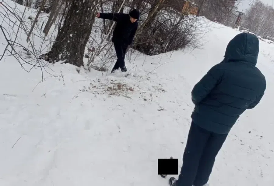 Под Искитимом полиция завела проверку и объявила облаву на «тучи» наркоманов, ищущих закладки в снегу поселка Чернореченского