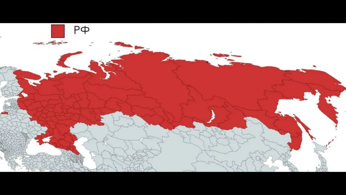 Россия существенно изменилась на карте после вхождения новых территорий
