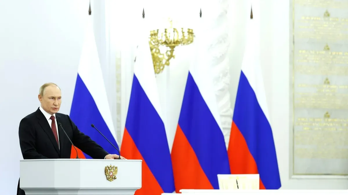 Владимир Путин может выступить с обращением к нации об изменении статуса спецоперации 5 октября