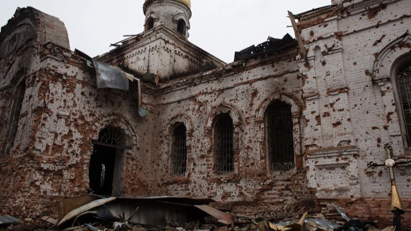  Зеленский заявил, что с начала военной операции на Украине разрушены  113 церквей