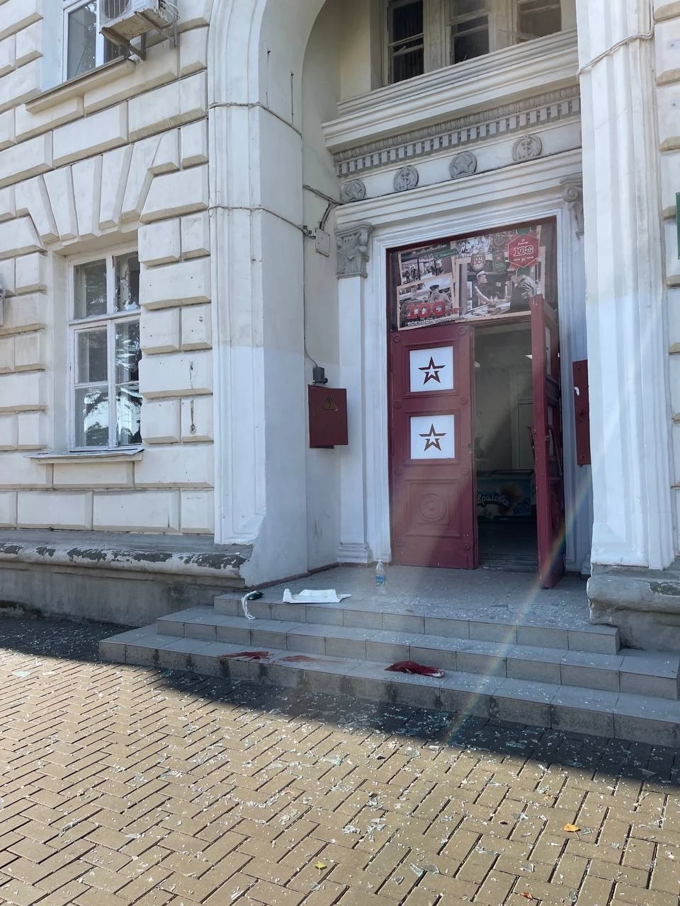 Атака произошла сегодня, 31 июля, в 6:02. Фото: телеграм-канал Михаила Развожаева