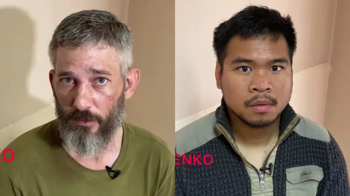 В сети появились видеоролики, доказывающие, что в российском плену есть американские военные и это ставшие неожиданно известными Александр Дрюке и Энди Хюинь
