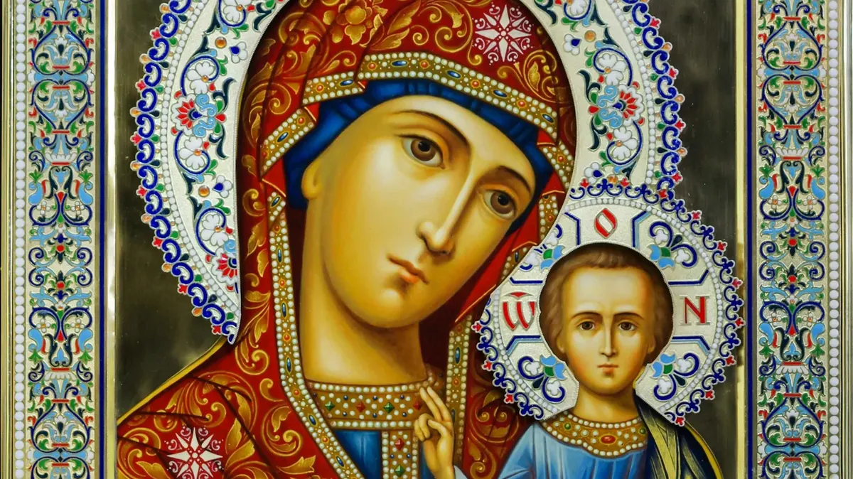 Казанская икона Божией Матери обладает чудотворными свойствами. Фото: iconostas.ru