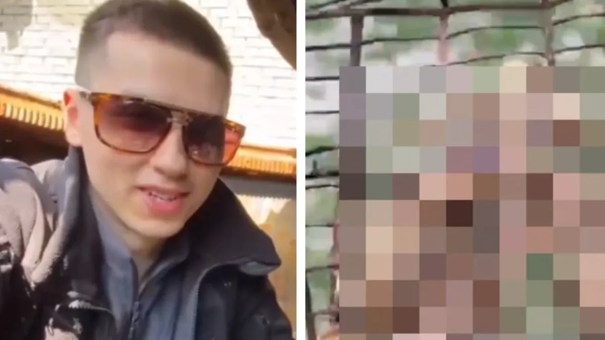 На Украине блогер-каннибал нашел останки одного из солдатов, зажарил их и съел
