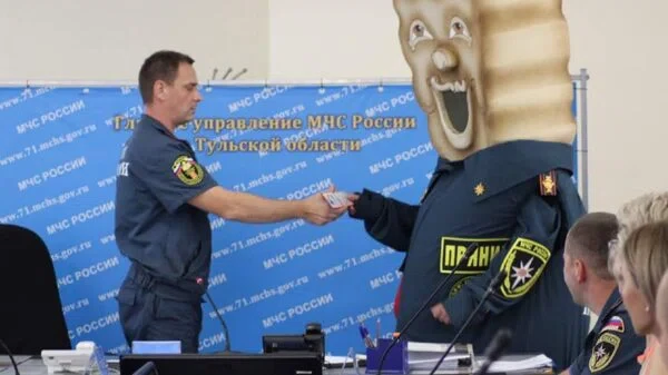 Тульский Пряник стал спасателем