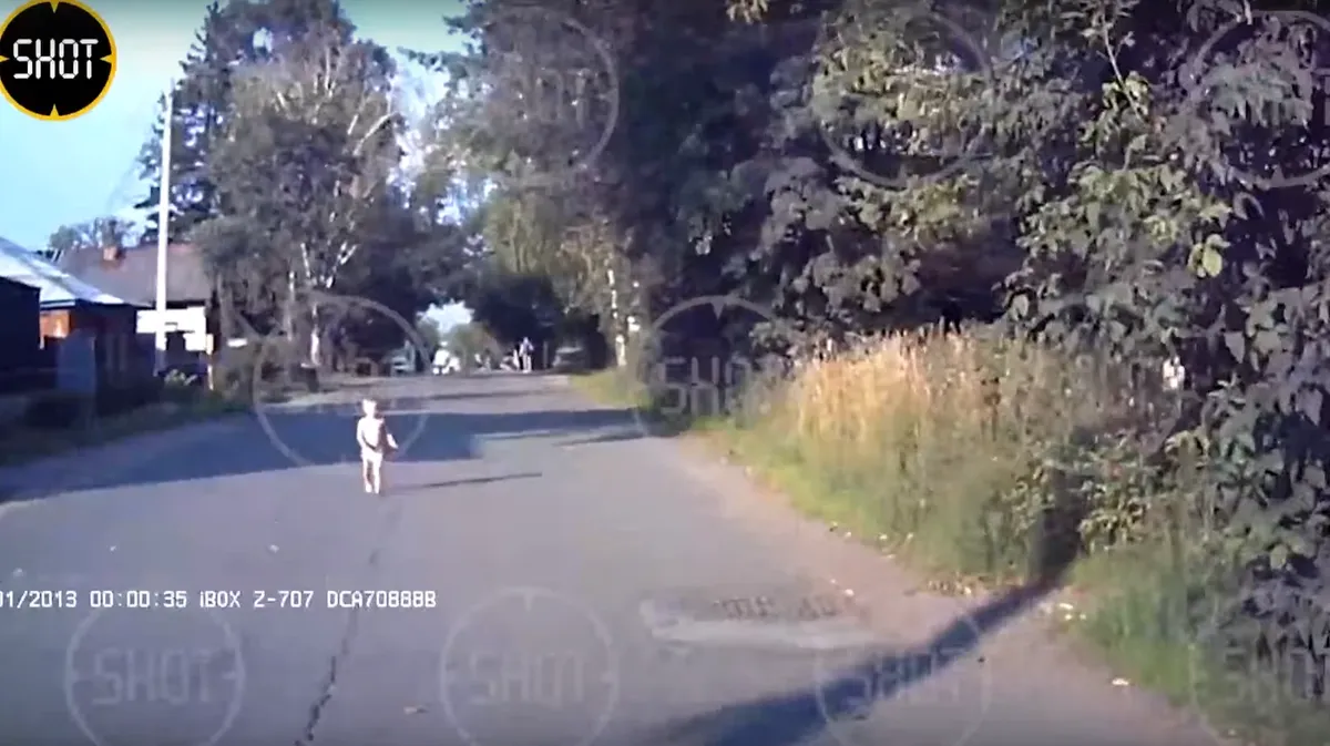 В Кирове водитель спас 1,5-годовалого ребенка, бегающего босиком по проезжей части. 20-летняя мать занималась собой и «забыла» о малыше - видео