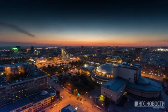 В ролике будут виды ночного города