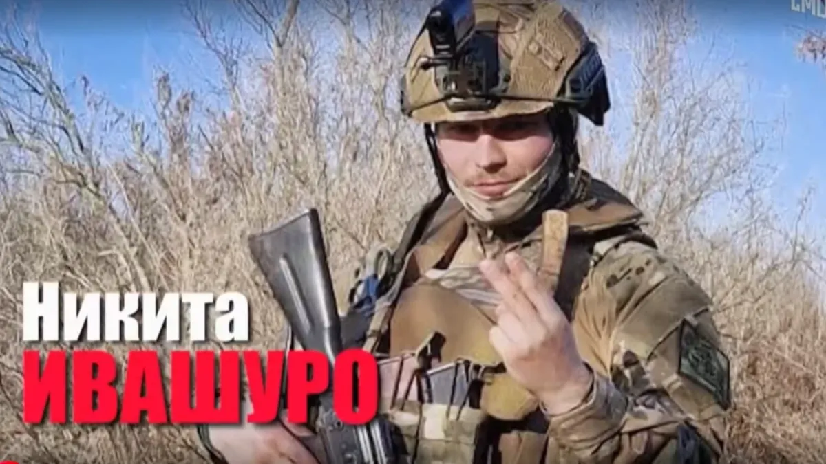 Никита Ивашуро на поле боя спас своего сослуживца. Фото: скрин из видео «Малахов»/smotrim.ru