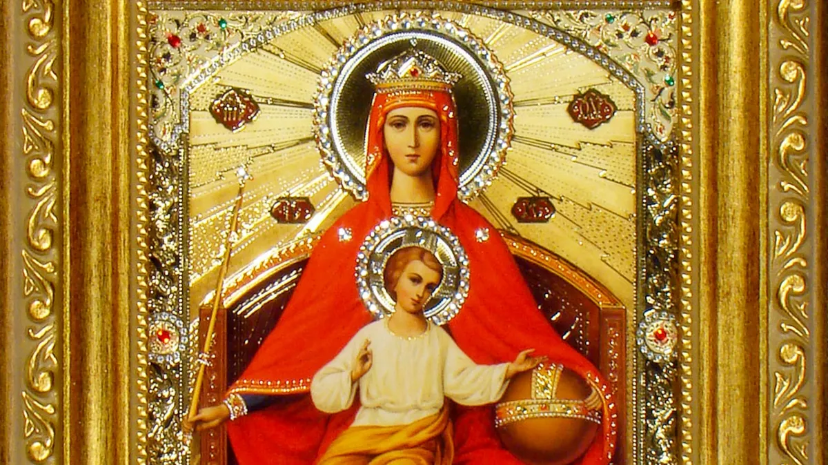 Иконы Божией Матери, именуемой «Державная» (1917). Фото: azbyka.ru