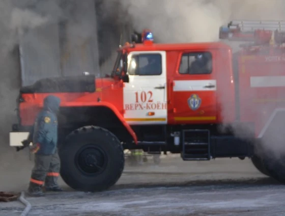 Пожарные локализовали огонь за 15 минут