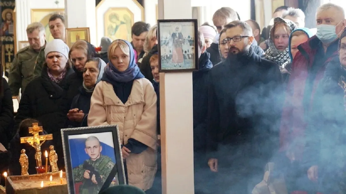20-летний Иван Гарбузов скончался от осколочного ранения. Фото: пресс-служба Александро-Невского храма
