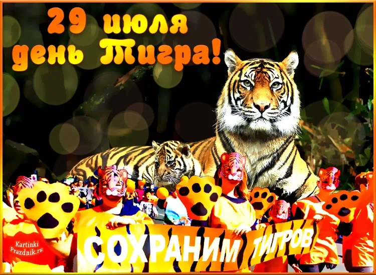 29 июля - День тигра