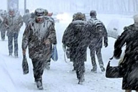 Снежная буря ожидается уже ночью