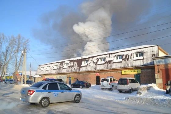 Сгоревший ангар использовался незаконно