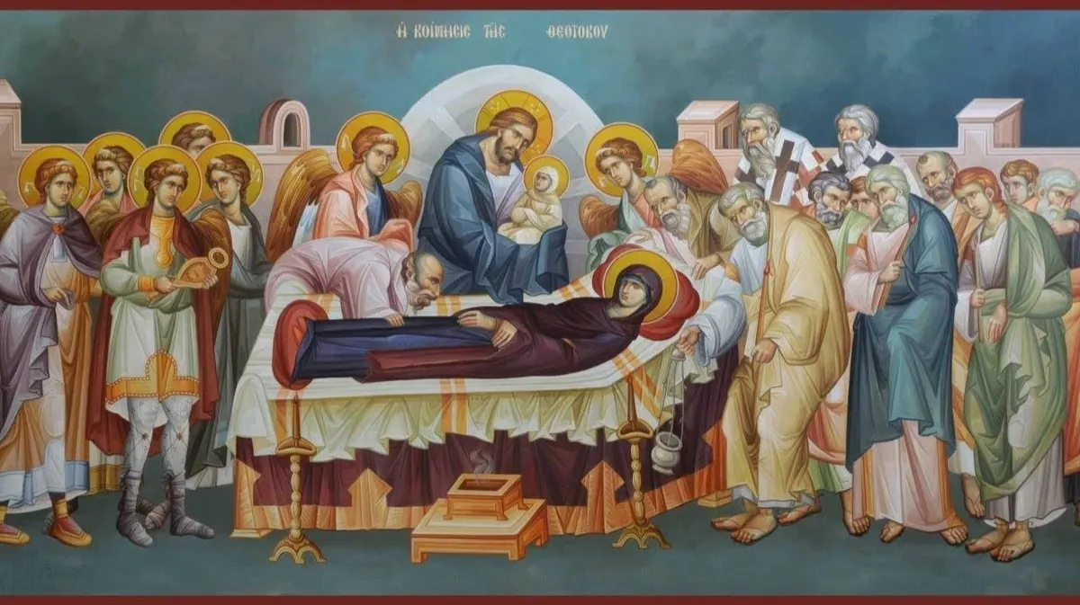 В этот день Богородица вознеслась на Небеса. Фото: molitvaslovo.ru