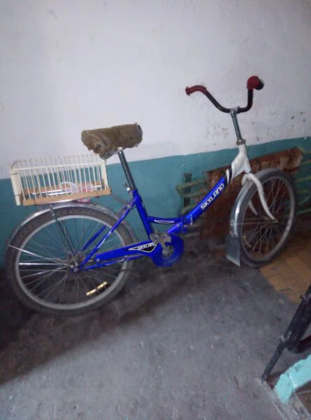 Велосипед украли на днях 