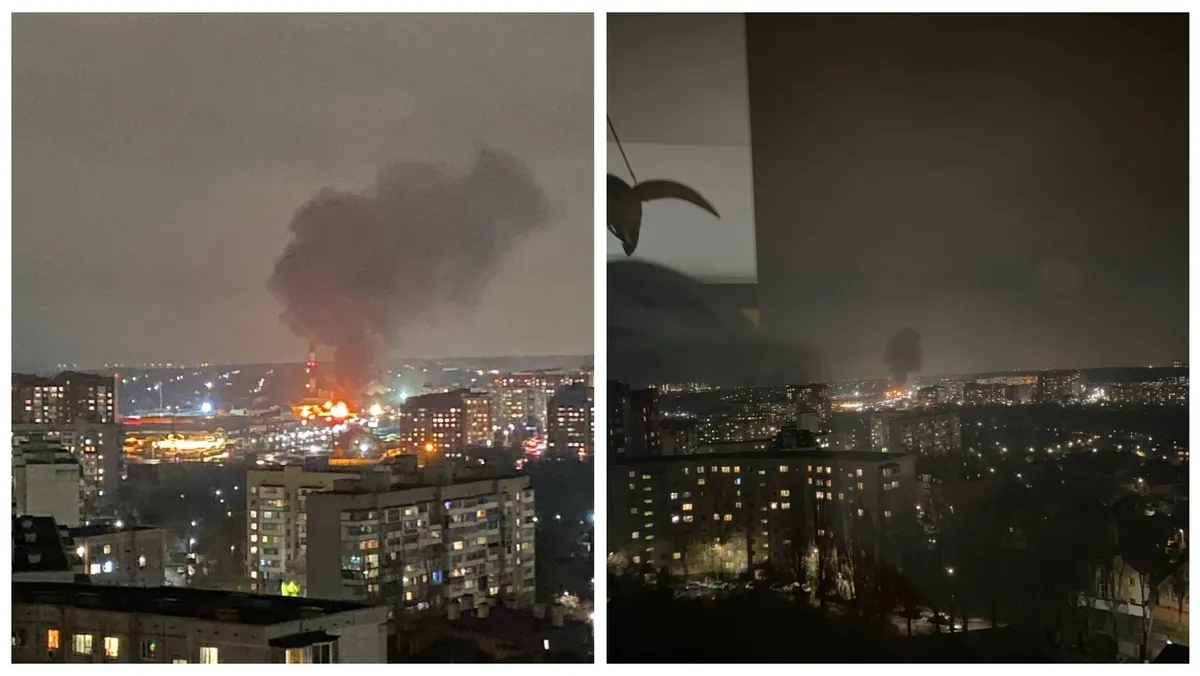 Пожар в Ростове-на-Дону. Фото: соцсети | t.me/tutina