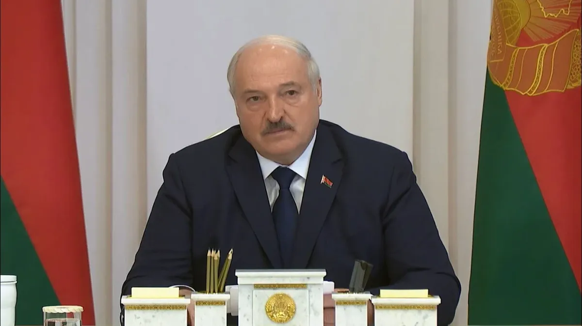 Фото: Александр Лукашенко кадр из видео