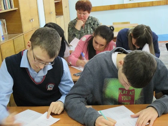 Школьники выбирают свою будущую профессию