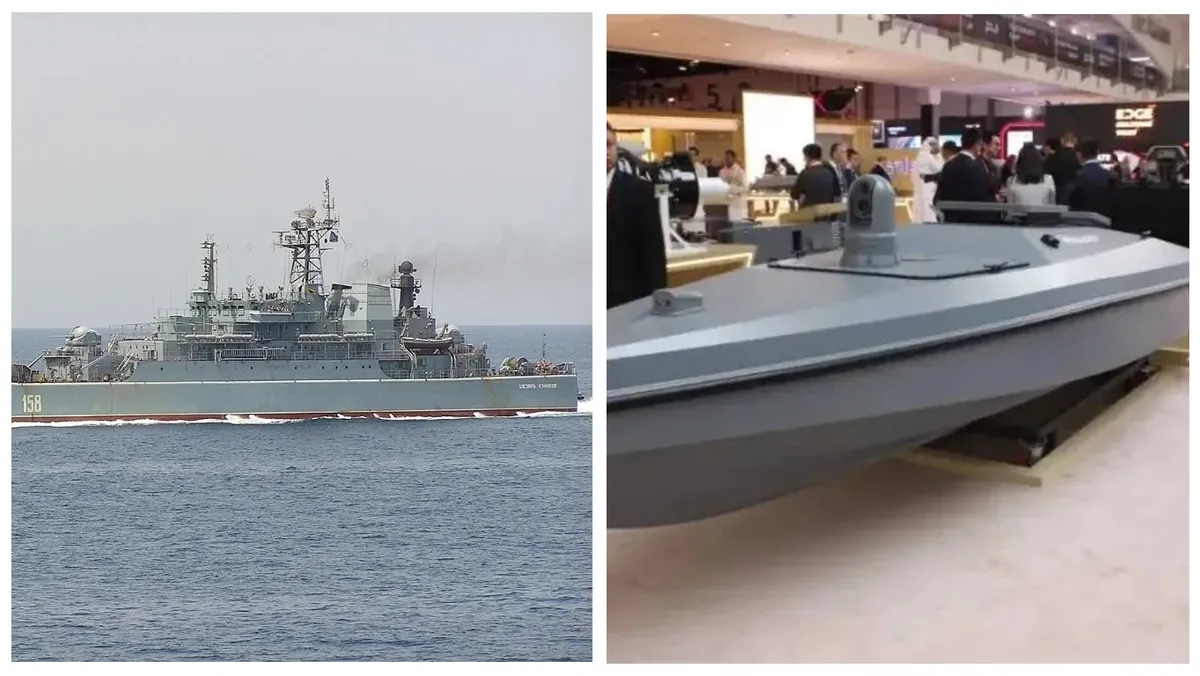 Атаковали ли ВСУ корабль «Цезарь Куников» — удар мог быть нанесен при помощи дрона Magura V5