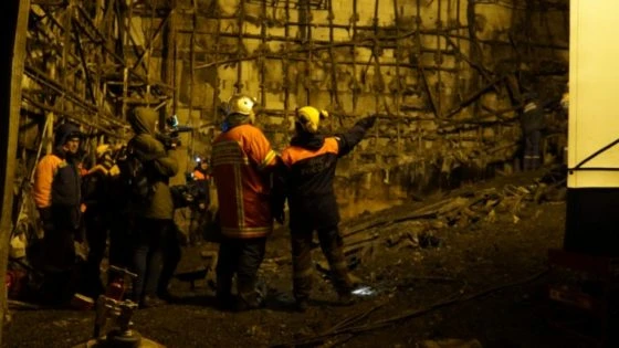 Не смогли спастись от огня в ТЦ «Зимняя вишня» 64 человека