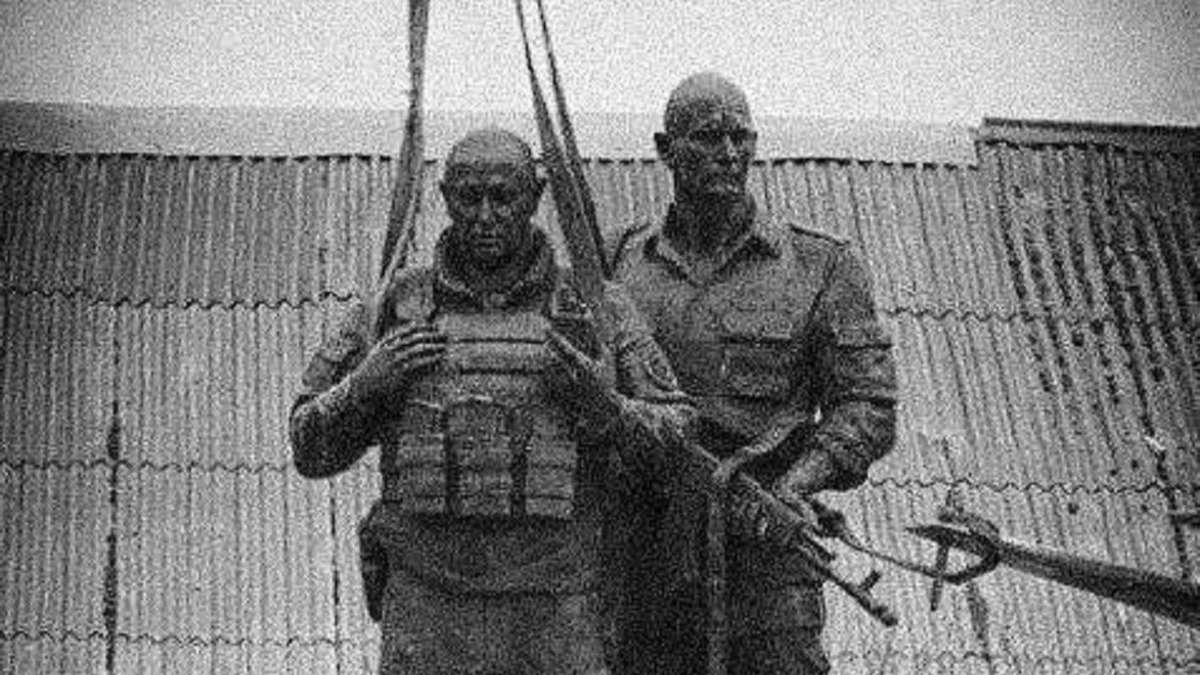 В сеть «слили» первое фото памятника Пригожину и Уткину в Горячем Ключе — фото
