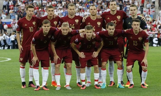 Сборная РФ на чемпионате Европы 