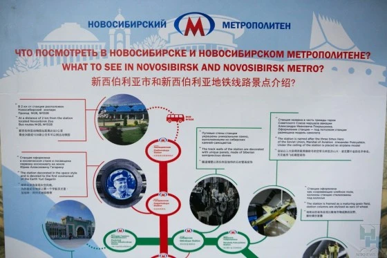 Схема новосибирского метро