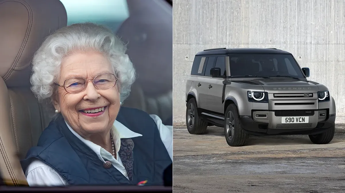 Land Rover подарил королеве Елизавете специальный внедорожник Defender 130 на ее платиновый юбилей
