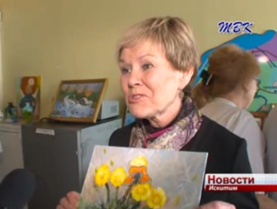Людмила Дуняшенко начала рисовать, когда ушла на пенсию