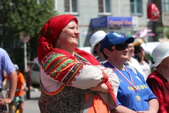Все жители Линево вышли в субботний день на день рождения своего поселка