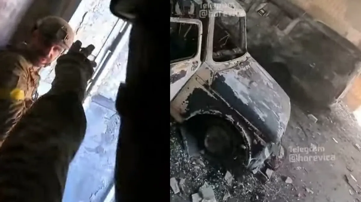 Рамзан Кадыров поделился видеозаписью с обстрелов бойцов ВСУ. Фото: скриншот с видео