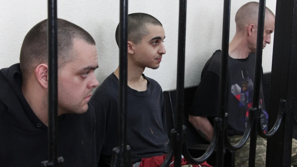 Британская сторона хочет обменять иностранцев, приговоренных к смертной казни в Донецке. Фото: AP