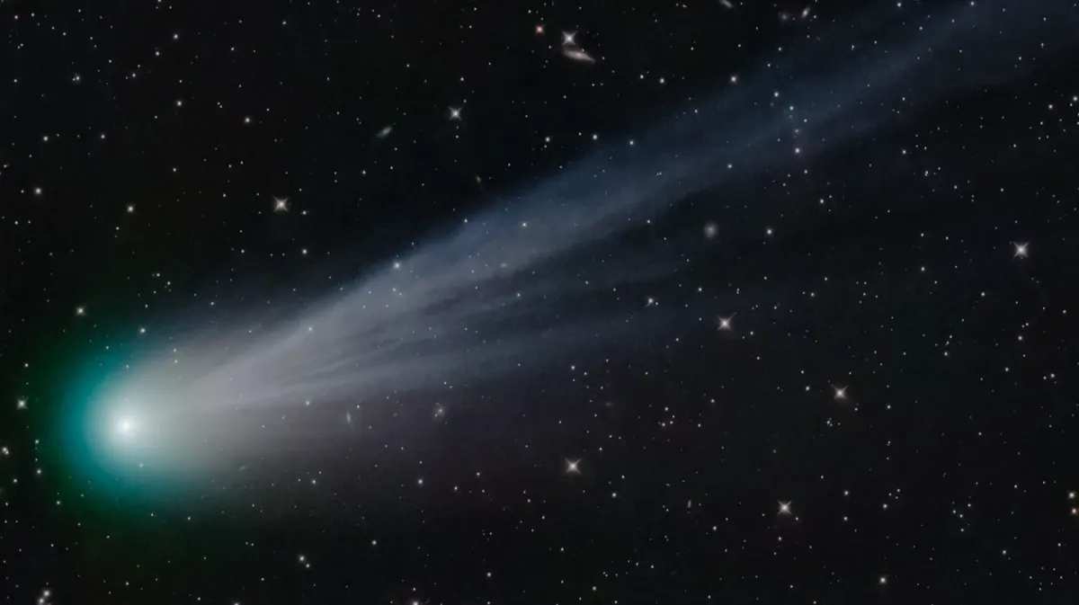 Комета Понса—Брукса. Фото: Stephane Vetter | habr.com