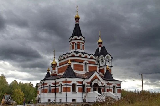 Храм в Ложках возведен в прошлом году