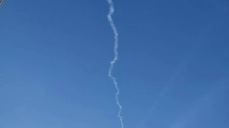 В небе над Крымом ПВО сбила очередной беспилотник, он летел в сторону Евпатории