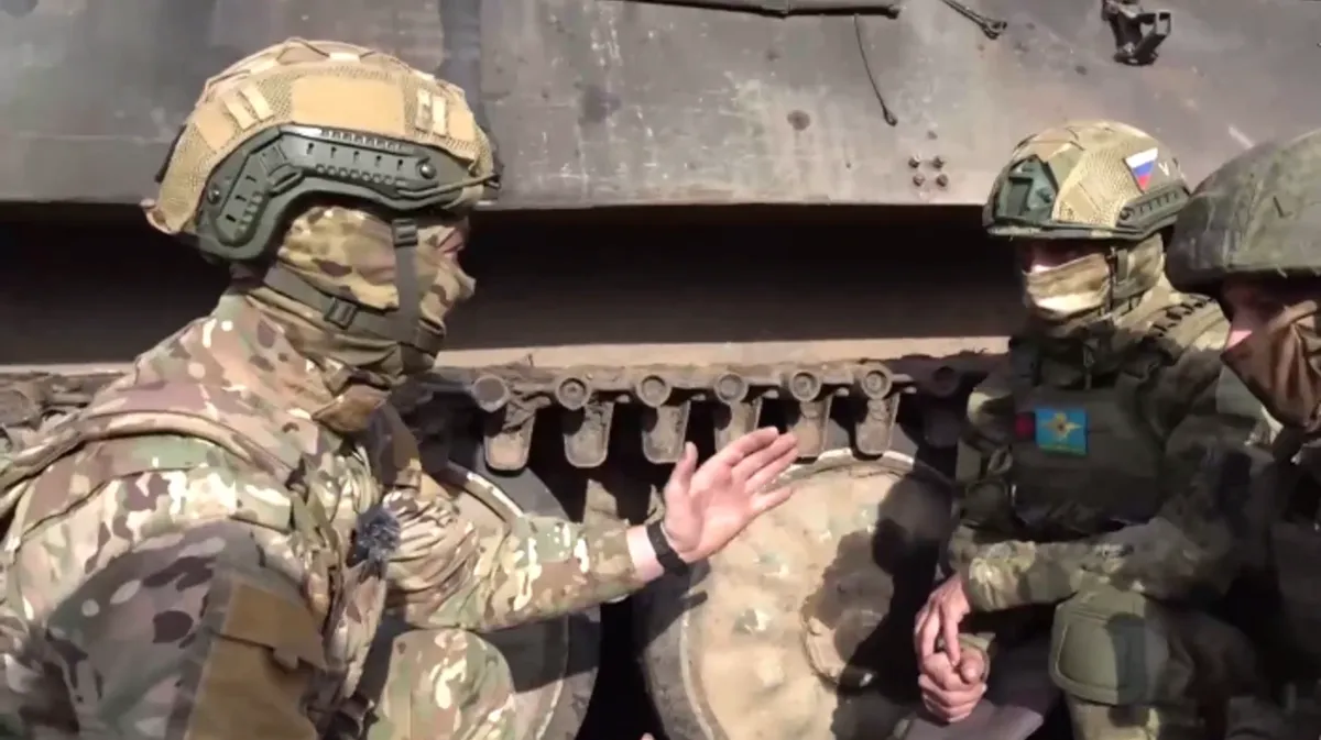 Солдаты ВС РФ. Фото: кадр из видео