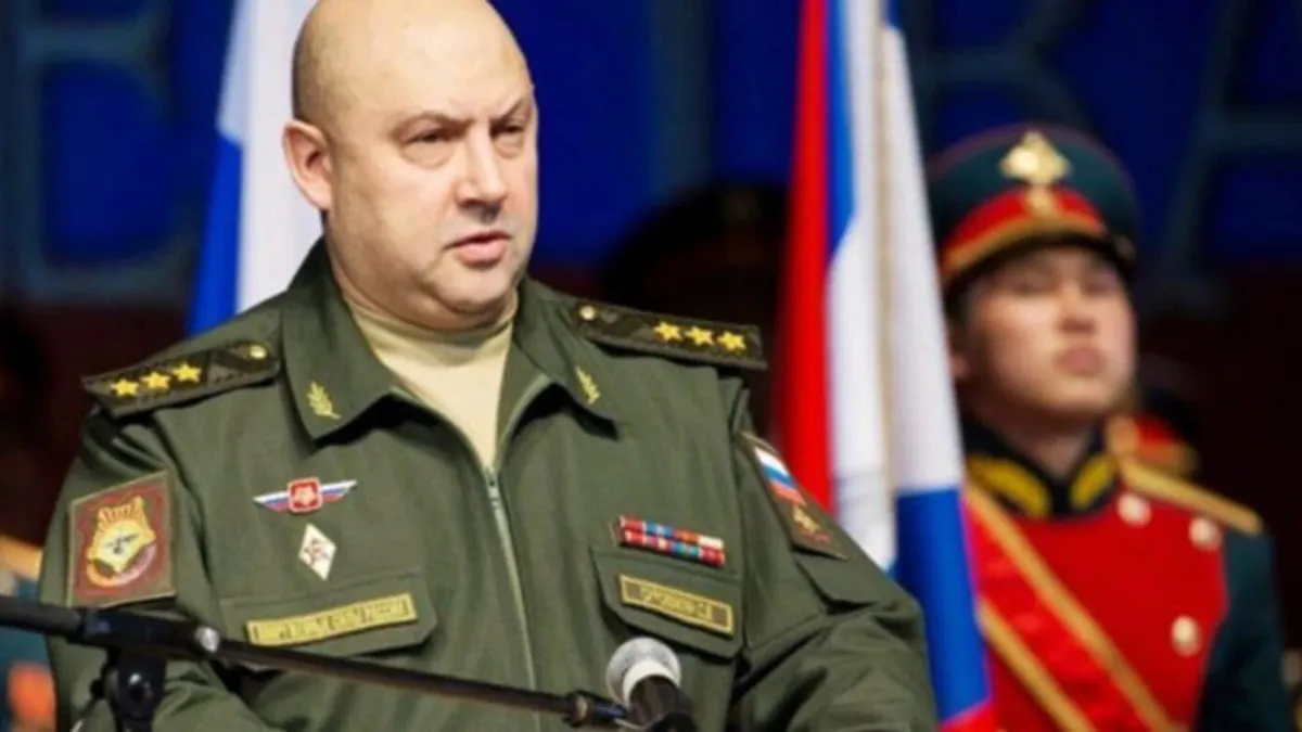 Генерал Суровикин. Фото: t.me