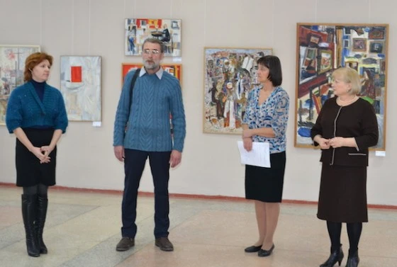 Выставку открыли вчера, 3 февраля
