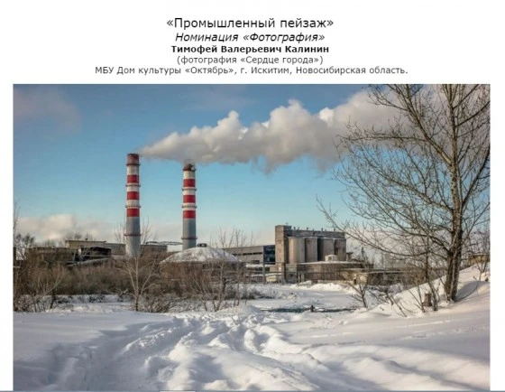 Работа искитимца отмечена дипломом
