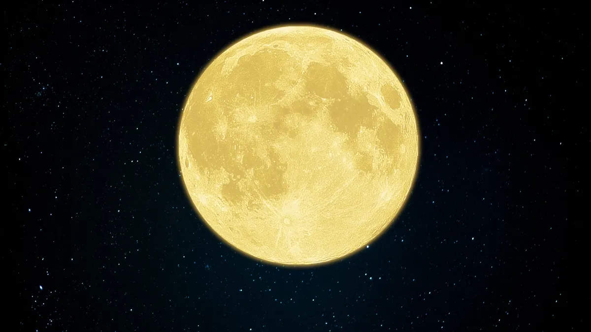 Полная Луна будет видна на небе в 23:45 9 октября. Фото: www.piqsels.com