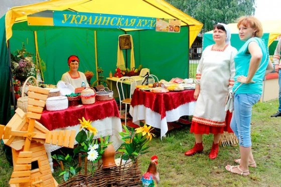 Блюда национальных кухонь представляли на ярмарке
