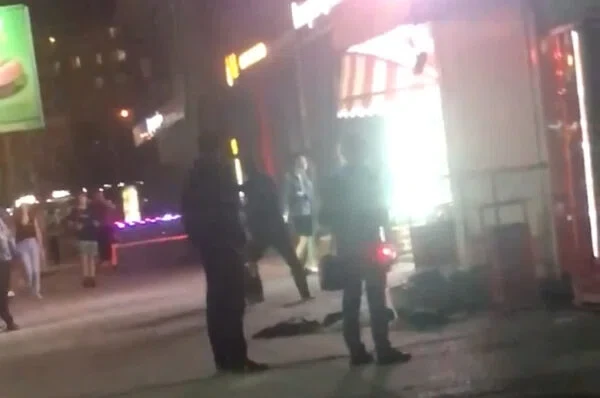 В Новосибирске на Красном проспекте произошла драка